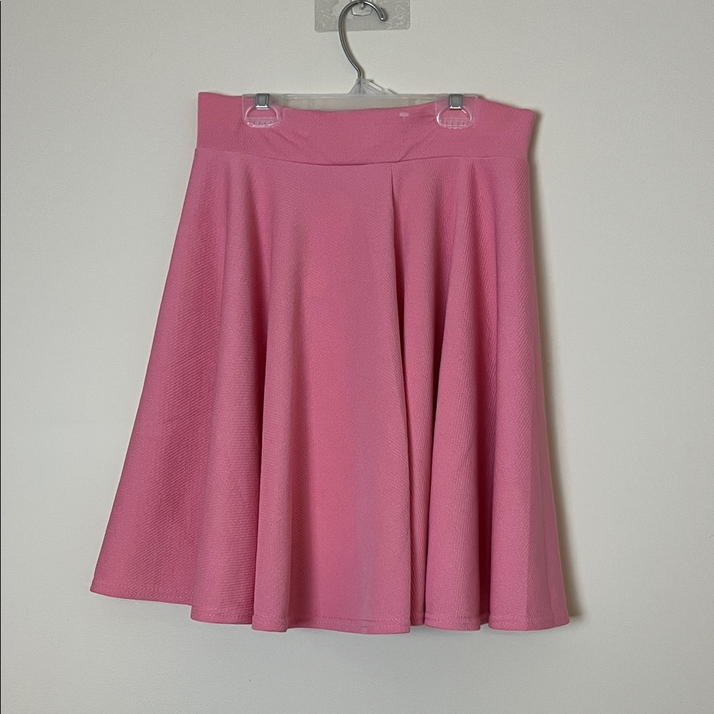 Urban Coco Large Pink Flared Women's Skirt NWT pull on elastic waist